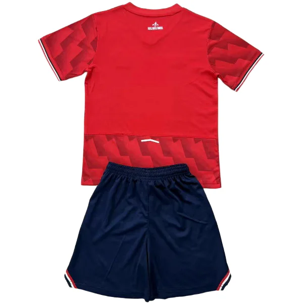 Lille OSC Niños Conjunto 2025 2026 Casa Rojo - Tuta Lille OSC Niños | 7camisetas