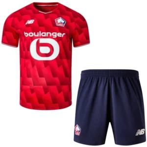 Lille OSC Niños Conjunto 2025 2026 Casa Rojo - Tuta Lille OSC Niños | 7camisetas