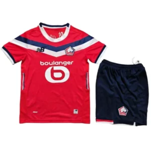 Lille OSC Niños Conjunto 2026 2027 Casa Rojo - Lille OSC Niños Barata | 7camisetas