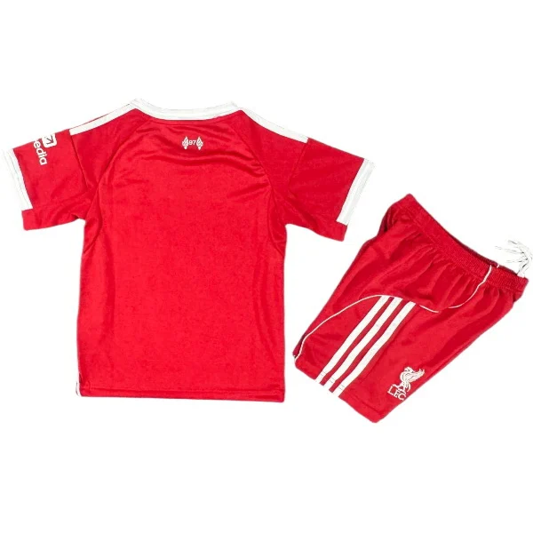 Liverpool Niños Conjunto 2025 2026 Casa Rojo - Equipacion Liverpool Niños | 7camisetas