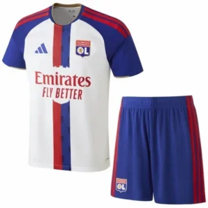 Lyon Niños Conjunto 2026 2027 Casa Blanco - Lyon Niños Barata | 7camisetas