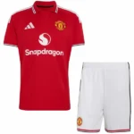 Manchester United Niños Conjunto 2026 2027 Casa Rojo - Manchester United Niños Barata | 7camisetas