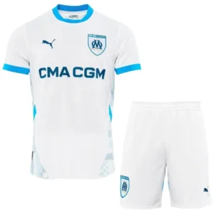 Marsella Niños Conjunto 2024 2025 Casa Blanco - Tuta Marsella Niños | 7camisetas