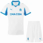 Marsella Niños Conjunto 2025 2026 Casa Blanco - Tuta Marsella Niños | 7camisetas