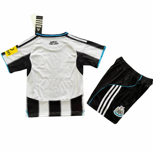 Newcastle United Niños Conjunto 2025 2026 Casa Negro - Tuta Newcastle United Niños | 7camisetas