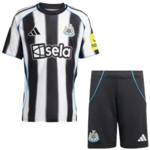 Newcastle United Niños Conjunto 2025 2026 Casa Negro - Tuta Newcastle United Niños | 7camisetas