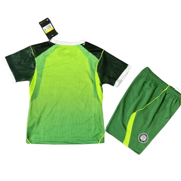Nigeria Niños Conjunto 2026 Casa Verde - Nigeria Niños Barata | 7camisetas