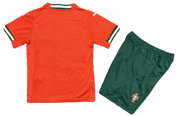 Portugal Niños Conjunto 2025 Casa Rojo - Tuta Portugal Niños | 7camisetas