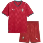 Portugal Niños Conjunto 2026 Casa Rojo - Equipación De Portugal Para Niños | 7camisetas