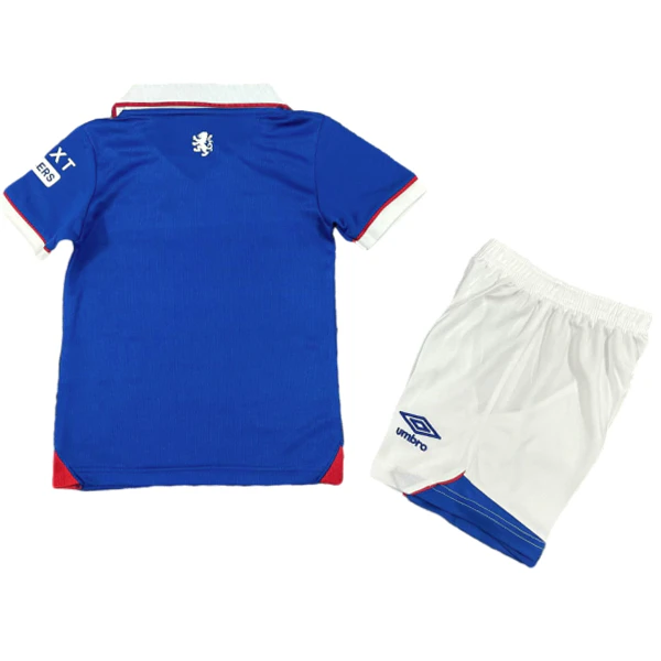 Rangers Niños Conjunto 2025 2026 Casa Azul - Tuta Rangers Niños | 7camisetas