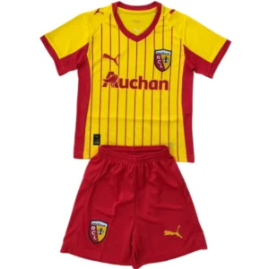 RC Lens Niños Conjunto 2025 2026 Casa Amarillo - Tuta RC Lens Niños | 7camisetas