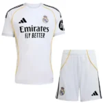 Real Madrid Niños Conjunto 2025 2026 Casa Blanco - Tuta Real Madrid Niños | 7camisetas