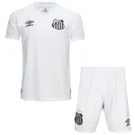 Santos Niños Conjunto 2025 2026 Casa Blanco - Tuta Santos Niños | 7camisetas