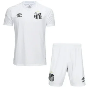 Santos Niños Conjunto 2025 2026 Casa Blanco - Tuta Santos Niños | 7camisetas