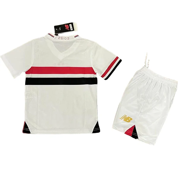 São Paulo Niños Conjunto 2025 2026 Casa Blanco - Tuta São Paulo Niños | 7camisetas
