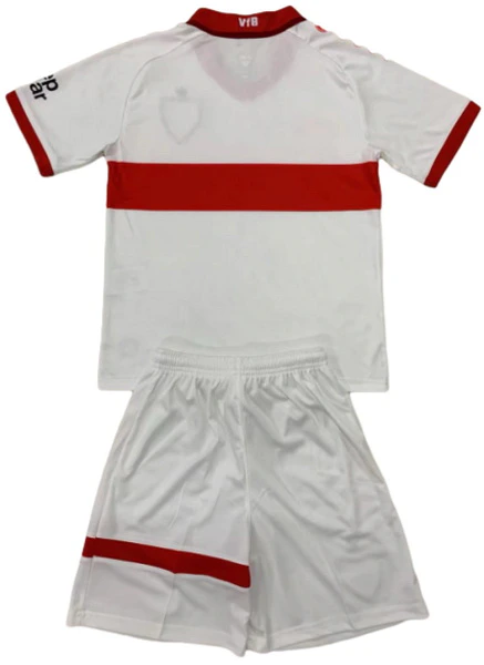 VfB Stuttgart Niños Conjunto 2024 2025 Casa Blanco - Tuta VfB Stuttgart Niños | 7camisetas