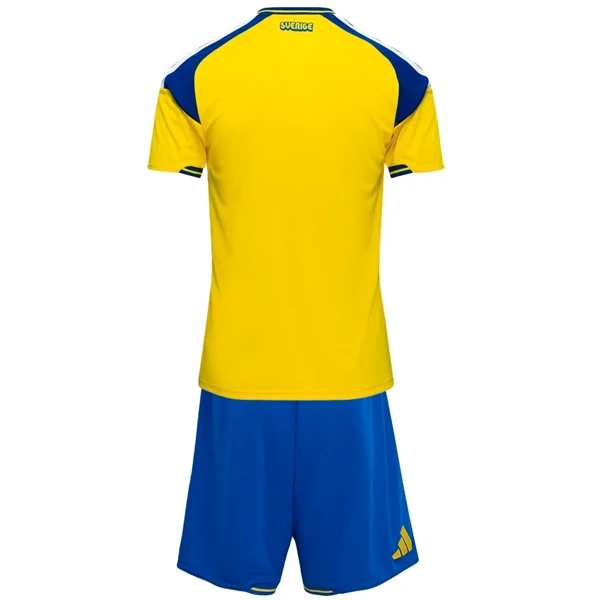 Suecia Niños Conjunto 2026 Casa Amarillo - Suecia Niños Barata | 7camisetas