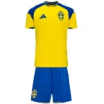Suecia Niños Conjunto 2026 Casa Amarillo - Suecia Niños Barata | 7camisetas