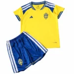 Suecia Niños Conjunto 2026 Casa Amarillo - Suecia Niños Barata | 7camisetas