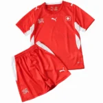 Suiza Niños Conjunto 2026 Casa Rojo - Suiza Niños Barata | 7camisetas