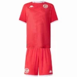 Túnez Niños Conjunto 2026 Casa Rojo - Túnez Niños Barata | 7camisetas