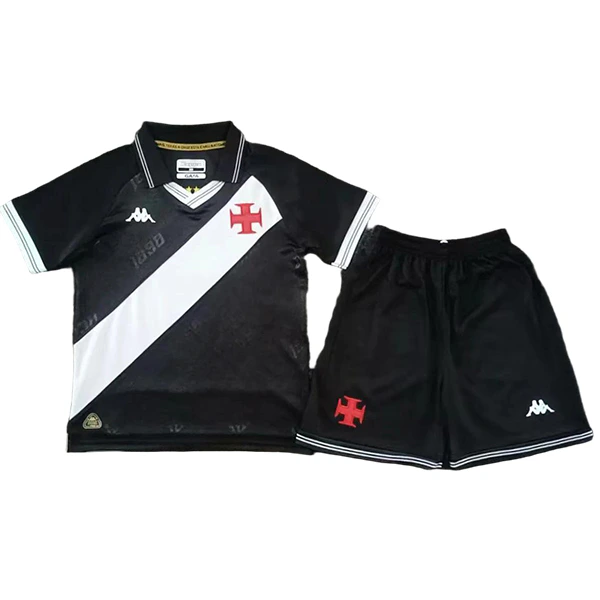 Vasco da Gama Niños Conjunto 2025 2026 Casa Negro - Tuta Vasco Da Gama Niños | 7camisetas