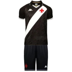 Vasco da Gama Niños Conjunto 2025 2026 Casa Negro - Tuta Vasco Da Gama Niños | 7camisetas