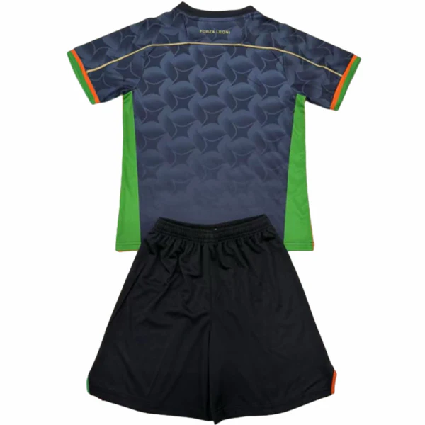 Venezia Niños Conjunto 2024 2025 Casa Negro - Tuta Venezia Niños | 7camisetas