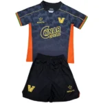 Venezia Niños Conjunto 2024 2025 Casa Negro - Tuta Venezia Niños | 7camisetas