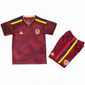 Venezuela Niños Conjunto 2026 Casa Rojo - Venezuela Niños Barata | 7camisetas