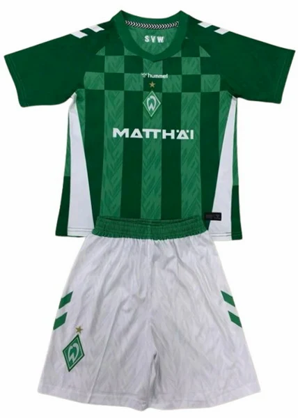 Werder Bremen Niños Conjunto 2024 2025 Casa Verde - Tuta Werder Bremen Niños | 7camisetas