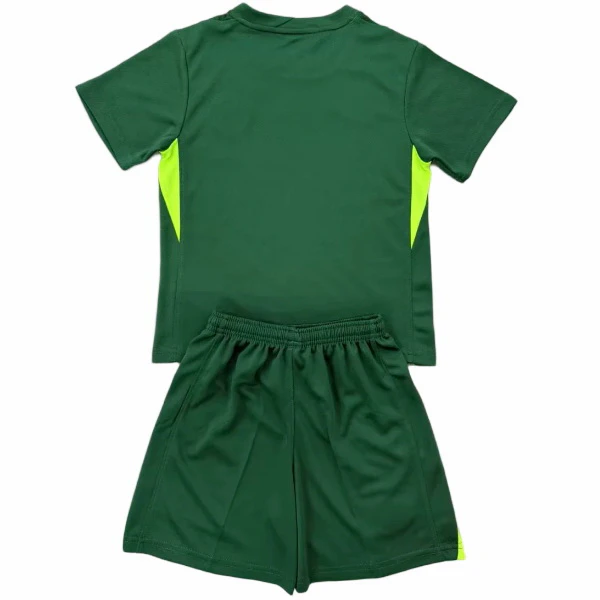 VfL Wolfsburgo Niños Conjunto 2025 2026 Casa Verde - Tuta VfL Wolfsburgo Niños | 7camisetas