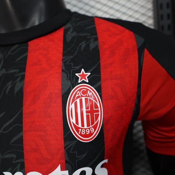 AC Milan Camiseta Edición Jugadores 2025 2026 Casa Roja - Camiseta Ac Milan | 7camisetas