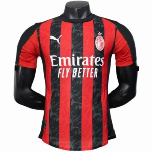 AC Milan Camiseta Edición Jugadores 2025 2026 Casa Roja - Camiseta Ac Milan | 7camisetas