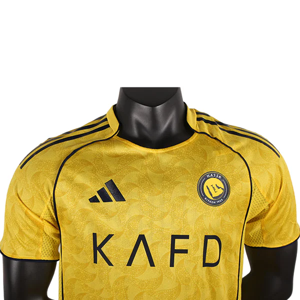 Al-Nassr FC Camiseta Edición Jugadores 2025 2026 Casa Amarilla - Camiseta Al Nassr Fc | 7camisetas