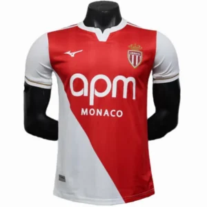 AS Monaco Camiseta Edición Jugadores 2024 2025 Casa Roja - Camiseta As Monaco | 7camisetas