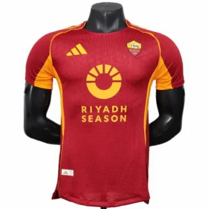 AS Roma Camiseta Edición Jugadores 2025 2026 Casa Roja - Camiseta As Roma | 7camisetas