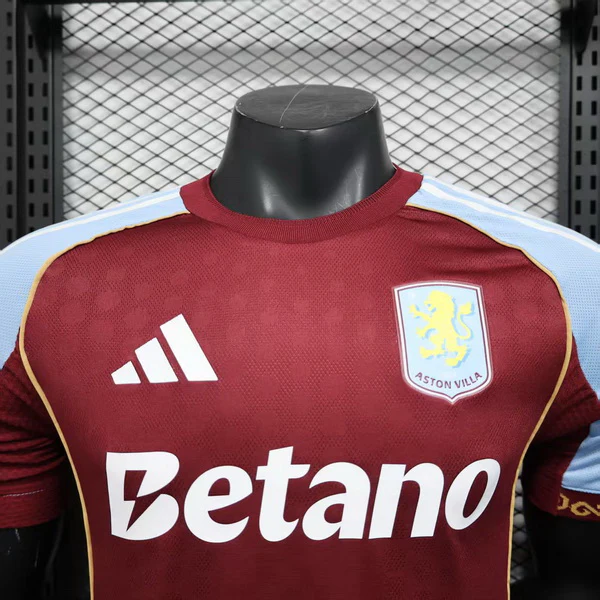 Aston Villa Camiseta Edición Jugadores 2025 2026 Casa Roja - Camiseta Aston Villa | 7camisetas