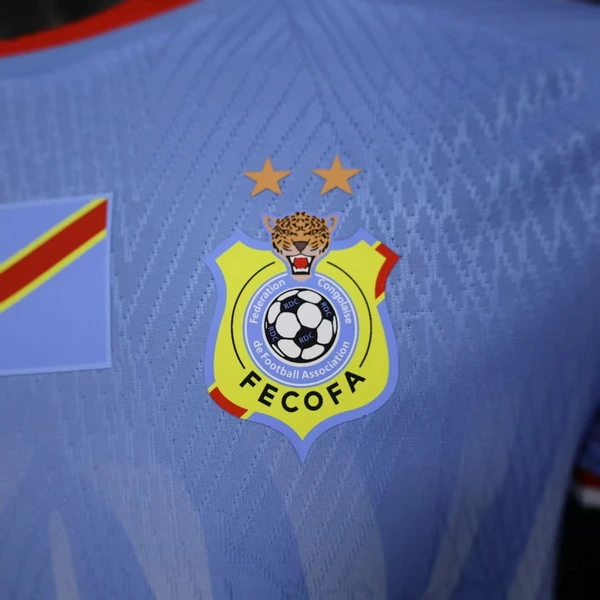 Congo Camiseta Edición Jugadores 2026 Casa Azul - Camiseta Congo Mundial 2026 | 7camisetas