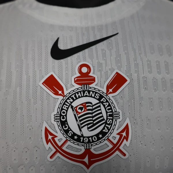 Corinthians Paulista Camiseta Edición Jugadores 2025 2026 Casa Blanca | 7camisetas