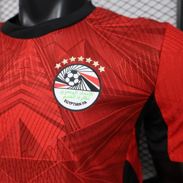 Egipto Camiseta Edición Jugadores 2026 Casa Roja - Camiseta Egipto Mundial 2026 | 7camisetas