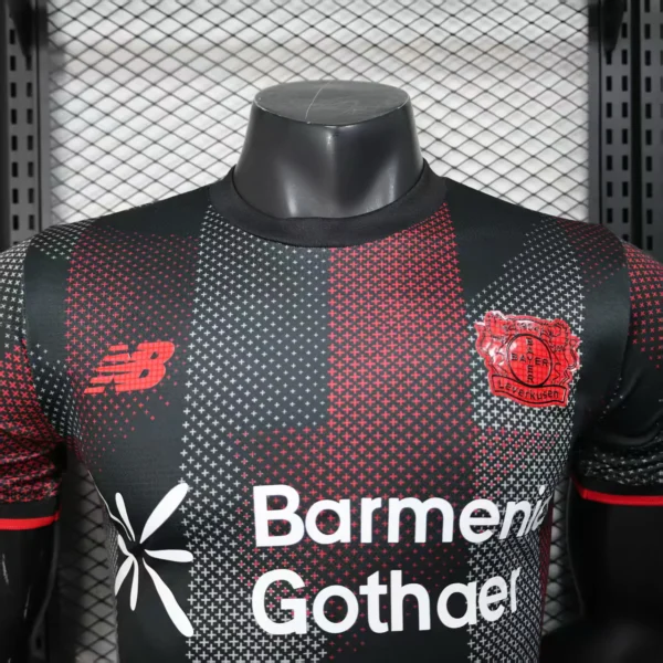 Bayer 04 Leverkusen Camiseta Edición Jugadores 2025 2026 Casa Negra - Camiseta Bayer 04 Leverkusen | 7camisetas