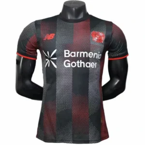 Bayer 04 Leverkusen Camiseta Edición Jugadores 2025 2026 Casa Negra - Camiseta Bayer 04 Leverkusen | 7camisetas