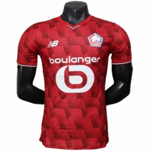 Lille OSC Camiseta Edición Jugadores 2025 2026 Casa Roja | 7camisetas
