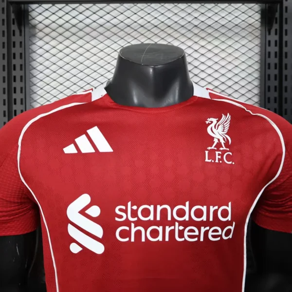 Liverpool Camiseta Edición Jugadores 2025 2026 Casa Roja - Camiseta Liverpool | 7camisetas