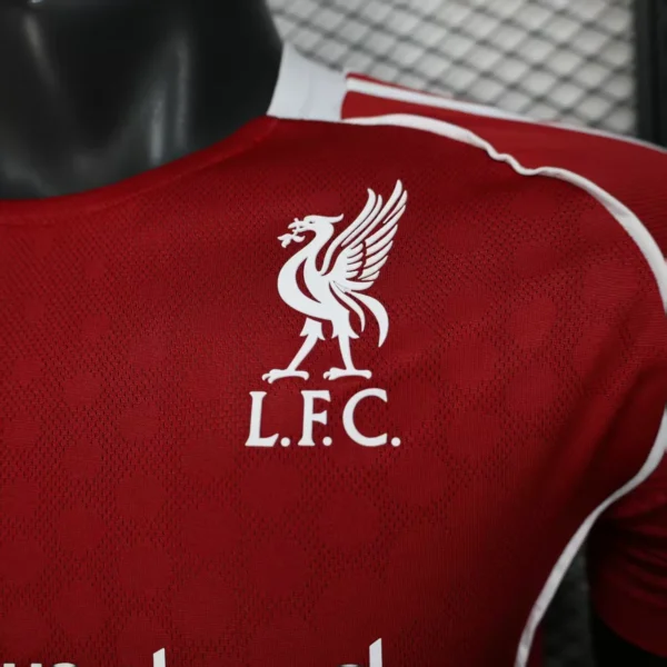 Liverpool Camiseta Edición Jugadores 2025 2026 Casa Roja - Camiseta Liverpool | 7camisetas