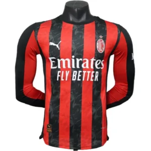 AC Milan Camiseta Edición Jugadores 2025 2026 Casa Roja - Camiseta Ac Milan | 7camisetas
