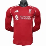 Liverpool Camiseta Edición Jugadores 2025 2026 Casa Roja - Camiseta Liverpool | 7camisetas