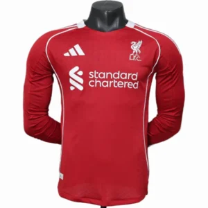 Liverpool Camiseta Edición Jugadores 2025 2026 Casa Roja - Camiseta Liverpool | 7camisetas