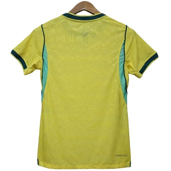 Brasil Mujer Camiseta Edición Jugadores 2026 Casa Amarilla - Camiseta Brasil Mujer | 7camisetas